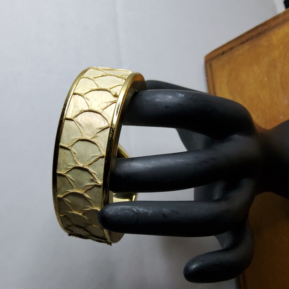 Charles&Keith Goldtone Cuff Bracelet.